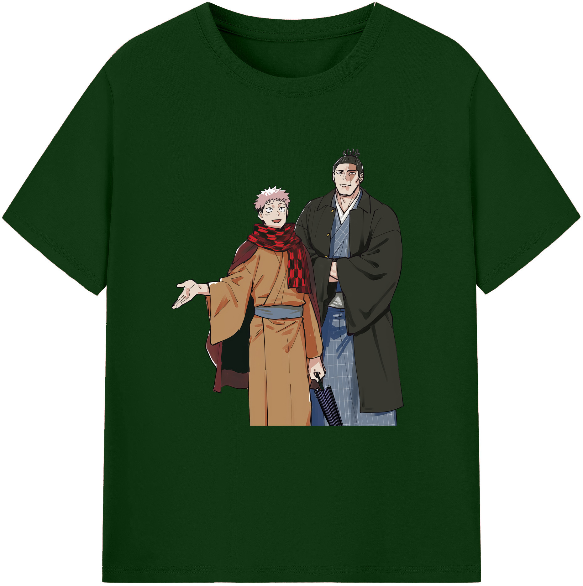 （画像用） 呪術廻戦 Jujutsu Kaisen 綿100％半袖Tシャツ（フロントプリント）
